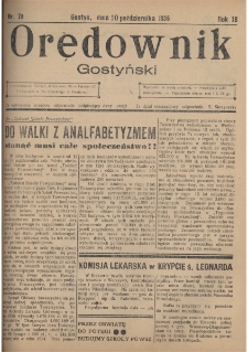 Orędownik Gostyński 1936.10.10 R.18 Nr 79