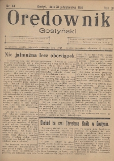 Orędownik Gostyński 1936.10.28 R.18 Nr 84