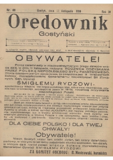 Orędownik Gostyński 1936.11.11 R.18 Nr 88