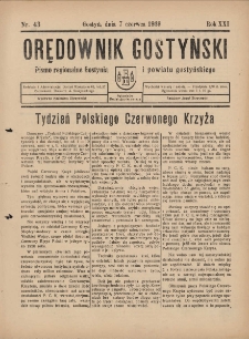 Orędownik Gostyński 1939.06.07 R.21 Nr 43