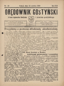 Orędownik Gostyński 1939.06.14 R.21 Nr 45