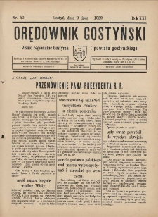 Orędownik Gostyński 1939.07.02 R.21 Nr 50