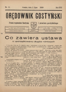 Orędownik Gostyński 1939.07.05 R.21 Nr 51