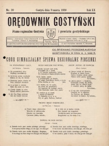 Orędownik Gostyński 1938.03.09 R.20 Nr 20