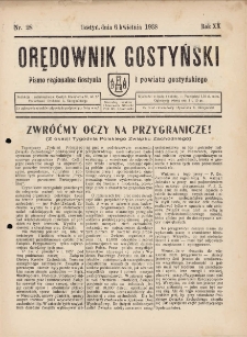 Orędownik Gostyński 1938.04.06 R.20 Nr 28