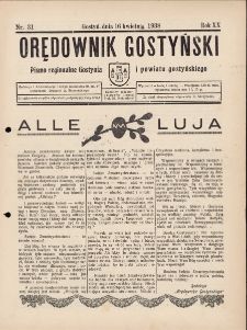 Orędownik Gostyński 1938.04.16 R.20 Nr 31