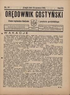 Orędownik Gostyński 1938.06.25 R.20 Nr 48