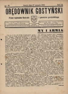 Orędownik Gostyński 1938.08.27 R.20 Nr 65