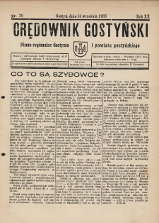 Orędownik Gostyński 1938.09.14 R.20 Nr 70