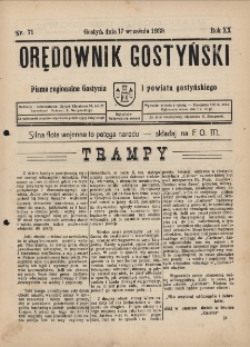 Orędownik Gostyński 1938.09.17 R.20 Nr 71