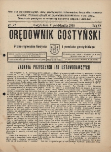 Orędownik Gostyński 1938.10.07 R.20 Nr 77