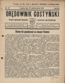Orędownik Gostyński 1938.10.19 R.20 Nr 82