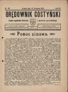 Orędownik Gostyński 1938.11.23 R.20 Nr 96