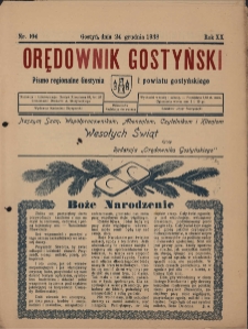 Orędownik Gostyński 1938.12.24 R.20 Nr 104