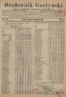 Orędownik Gostyński 1921.12.08 R.3 Nr 140