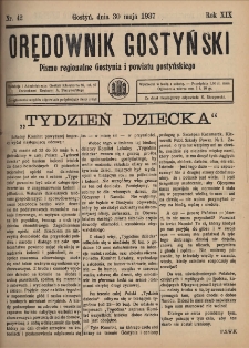 Orędownik Gostyński 1937.05.30 R.19 Nr 42