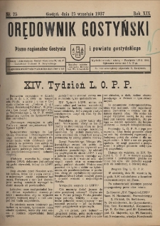Orędownik Gostyński 1937.09.25 R.19 Nr 75