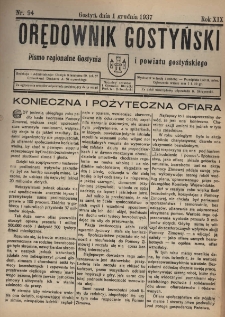 Orędownik Gostyński 1937.12.01 R.19 Nr 94