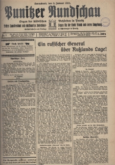 Punitzer Rundschau 1915.01.02 Nr 1
