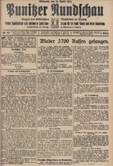 Punitzer Rundschau 1915.04.21 Nr 32