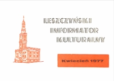 Leszczyński Informator Kulturalny 1977.04 Nr 3