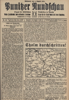 Punitzer Rundschau 1915.08.04 Nr 62