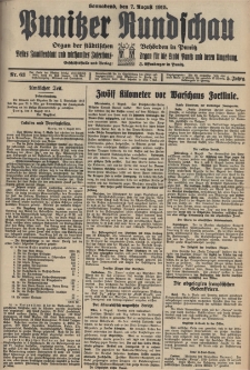 Punitzer Rundschau 1915.08.07 Nr 63