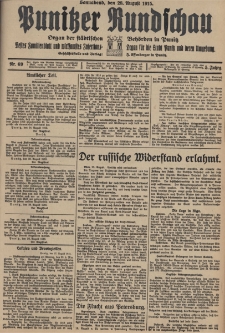 Punitzer Rundschau 1915.08.28 Nr 69