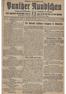 Punitzer Rundschau 1916.04.26 Nr 34