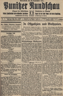 Punitzer Rundschau 1915.09.25 Nr 77
