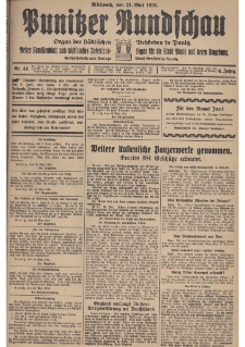 Punitzer Rundschau 1916.05.31 Nr 44