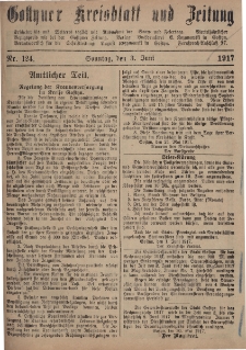 Gostyner Kreisblatt und Zeitung 1917.06.03 Nr 124