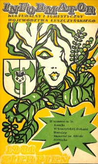 Informator Kulturalny i Turystyczny Wojew&oacute;dztwa Leszczyńskiego 1981.09 Nr 9(51)