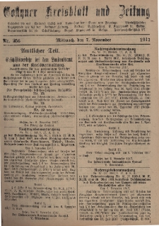 Gostyner Kreisblatt und Zeitung 1917.11.07 Nr 256