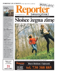 Reporter leszczyński 2013.03.07 R.2 Nr5(14)