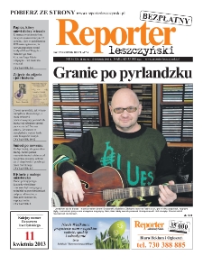 Reporter leszczyński 2013.03.21 R.2 Nr6(15)