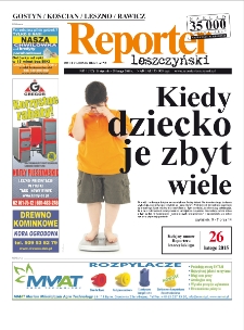 Reporter leszczyński 2015.01.29 R.4 Nr1(52)