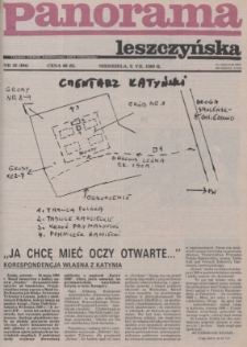 Panorama Leszczyńska 1989.07.09 R.11 Nr28(494)
