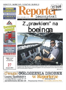 Reporter leszczyński 2015.07.09 R.4 Nr11(62)
