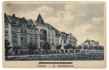 Wille przy ulicy Henryka Sienkiewicza, około 1920 r.