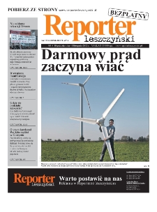 Reporter leszczyński 2012.10.18 R.1 Nr4(4)