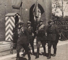 Koszary 17 Pułku Ułan&oacute;w w Lesznie, lata 30. XX w.