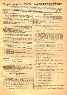 Orędownik Powiatu Leszczyńskiego 1922.04.08 R.3 Nr 21
