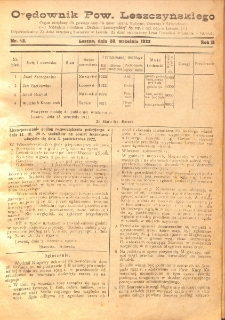 Orędownik Powiatu Leszczyńskiego 1922.09.20 R.3 Nr 52