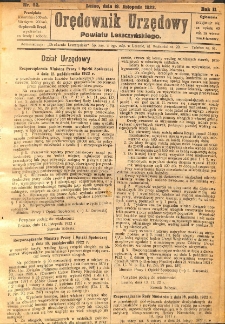 Orędownik Urzędowy Powiatu Leszczyńskiego 1922.11.18 R.3 Nr 62