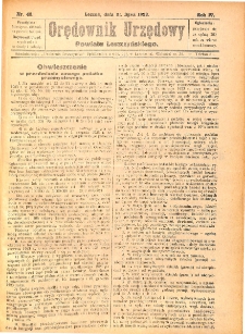 Orędownik Urzędowy Powiatu Leszczyńskiego 1923.07.21 R.4 Nr 40