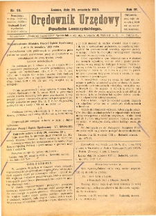 Orędownik Urzędowy Powiatu Leszczyńskiego 1923.09.29 R.4 Nr 53
