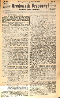 Orędownik Urzędowy Powiatu Leszczyńskiego 1923.10.24 R.4 Nr 57
