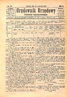 Orędownik Urzędowy Powiatu Leszczyńskiego 1924.06.21 R.5 Nr 35