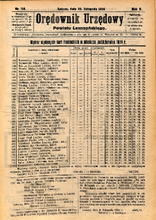 Orędownik Urzędowy Powiatu Leszczyńskiego 1924.11.22 R.5 Nr 55